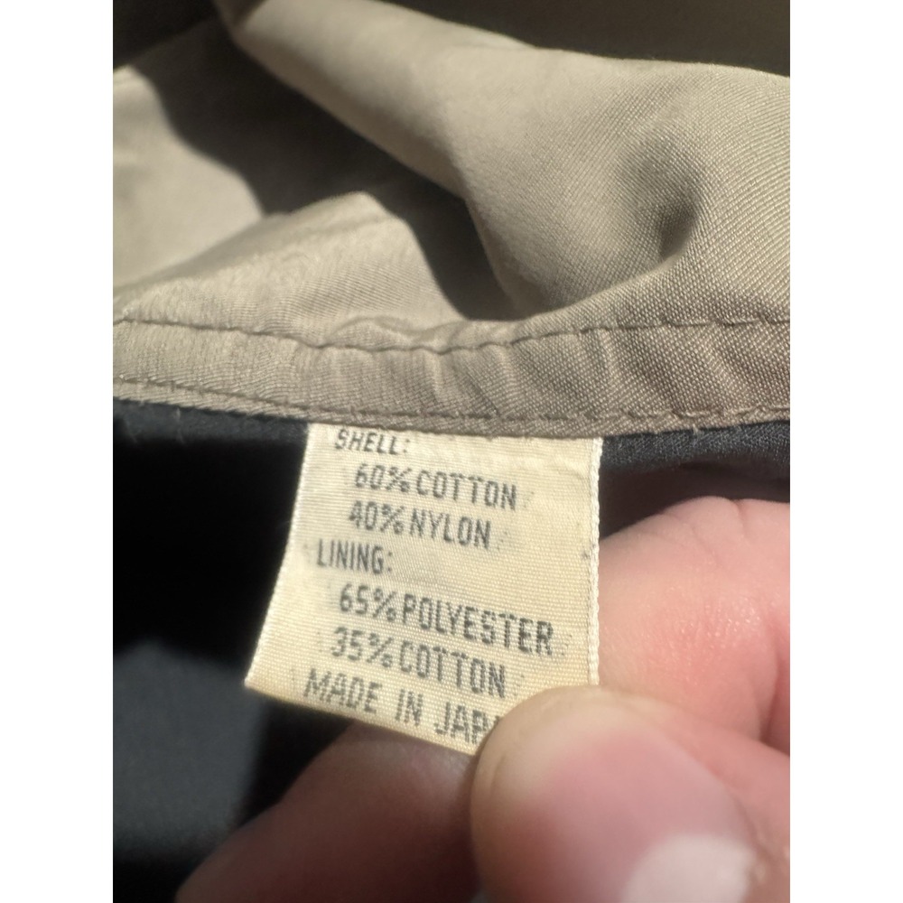 Vintage Trekka Jacket, Warm, Pockets, Hooded, Grey, Men's XL - Picture 7 of 8